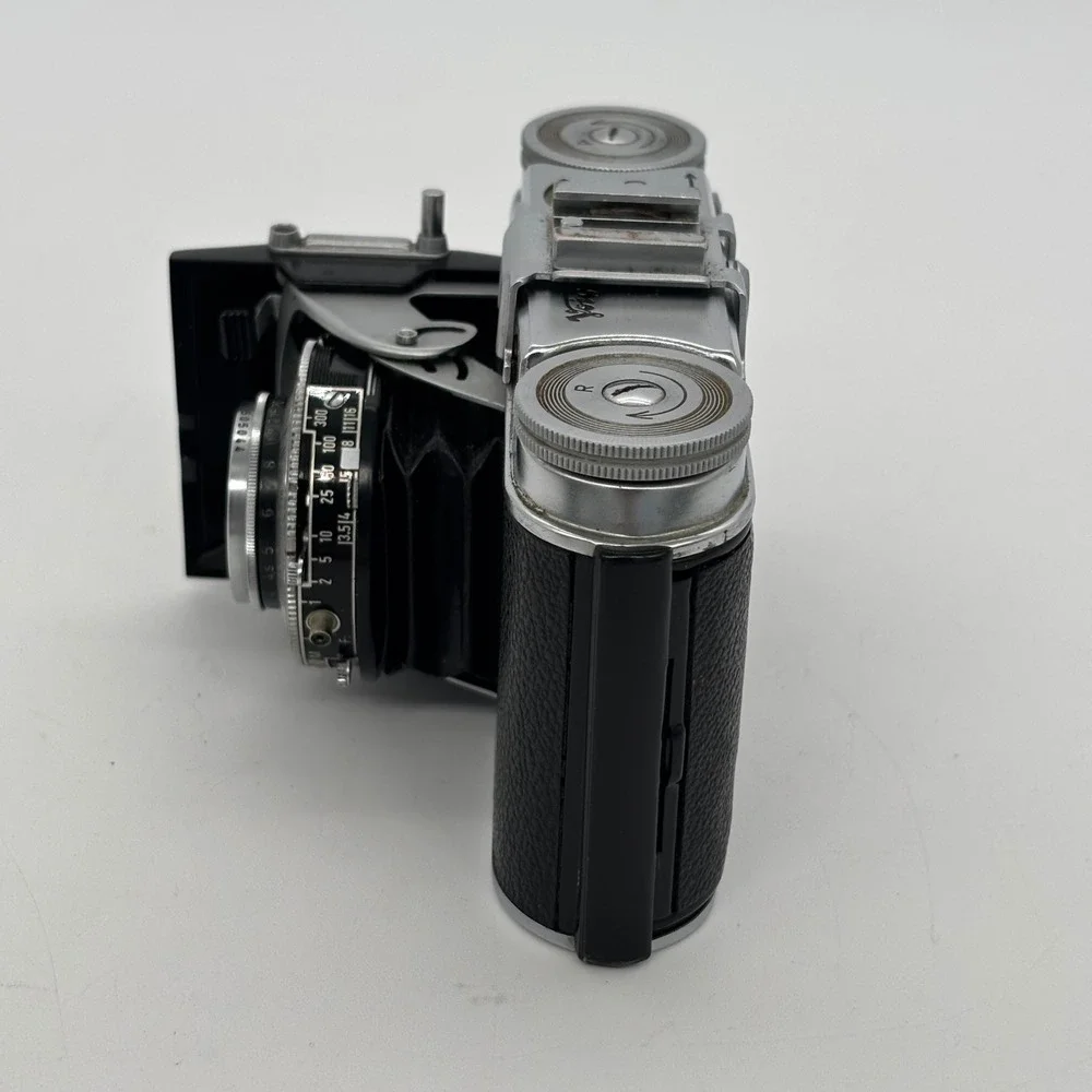 Voigtlander Vito II Folding 35mm Film Camera Color-Skopar 50mm f/3.5 Prontor-SV